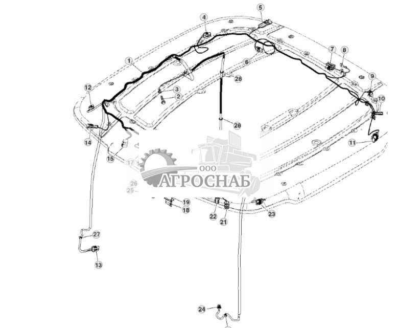 Жгут проводов крыши (наружное освещение) - ST153375 439.jpg